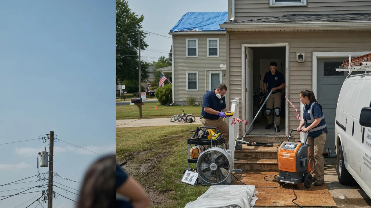Water Damage Repair in Sterling, IL near me